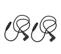 XZXCVN Câbles Extension Microphone XLR 3 Broches, Connecteur Mâle à Femelle, Lot de 2 - Réduction de Bruit Optimale, Double Blindage, Connectique Fiable pour Sonorisation et Studio (1M)