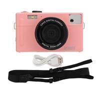 XZXCVN Caméra Micro Simple 1080P FHD Noir, Zoom Numérique 16X, 48MP, Écran LCD 3 Pouces - Portable, Anti - Tremblement Électronique, Idéal pour Débutants et Voyages (Type 1)