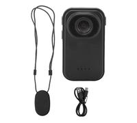 XZXCVN Caméra Sportive Compacte 1080P HD, Objectif Grand Angle 120°, Caméra Corporelle Blanche - Attache Magnétique et Pince Rotative 360°, Parfaite pour Aventures Extérieures (Noire)