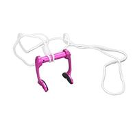 XZXCVN Clip de Nez - Corde à Cou réglable Anti - Design Perdu avec Une Fente précise et Un Angle de 25 degrés pour Un Ajustement Confortable, Peau Convivial, Parfait pour la plongée, la (Type 3)