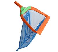 XZXCVN Filet Ramasse - Feuilles Piscine avec Cadre en Plastique, Nettoyeur Piscine Robuste, 49x42,5 cm - Ramassage Rapide Feuilles et Débris, Installation Simple, Usage Piscine et Jacuz