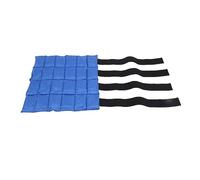 XZXCVN Gel Réfrigérant Cryo Guêtres Cheval, Enveloppement Jambe Lourde Bleu, Traitement Rafraîchissant pour Knie et Hock - Réutilisable, Fixation Élastique, Soulagement Rapide Douleur e