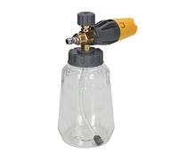 XZXCVN Générateur de Mousse 1L 4000psi, Pulvérisateur Haute Pression Réglable, Raccord Rapide 1/4in, Mousse Voiture - Pulvérisation Uniforme, Buse Orientable, Nettoyeur Haute Pression