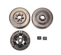 XZXCVN Kit D’Embrayage 3/8 Pouces, Ensemble Tambour Palier Aluminium pour Tronçonneuse 365 371 372 372XP 362 - Construction Robuste, Installation Facile, Pièce de Rechange Compatible