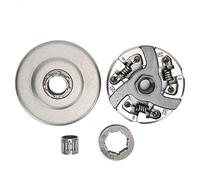 XZXCVN Kit Pignon Tambour Embrayage Tronçonneuse Électrique 3 / 8in - 7T, Alliage Zinc Durable, Remplacement Direct - Haute Précision, Résistance à l’Usure, Accessoire pour Tronçonneuse