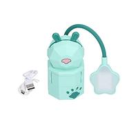 XZXCVN Lampe de Bureau LED Cartoon, Lampe de Lecture USB avec Lumière Blanche Chaude, Flexible et Compacte Jaune - Chargement USB, Support Téléphone Intégré, Idéale Étudiants et Dortoir (Verte)