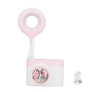 XZXCVN Lampe de Bureau Multifonctionnelle, Forme Appareil Photo Compact, LED Lumière Douce, Charge USB, Veilleuse pour Lecture - Éclairage Uniforme, Réglage Luminosité Tactile, Design (Rose)