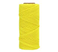 XZXCVN Ligne de Bobine de plongée à Haute visibilité - Corde de Remplacement en Nylon Durable pour bobines, bouées et Bateaux de marqueur, Jaune Fluorescent pour la sécurité et Suivi (Type 1)