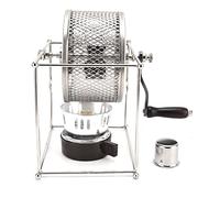 XZXCVN Machine à Torréfier les Grains de Café Manuelle, Acier Inoxydable, Contrôle de Température, Petite Taille Ménage - Torréfaction Précise, Fenêtre d’Observation, Idéal Café Maison
