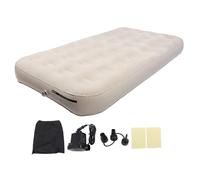XZXCVN Matelas Gonflable avec Pompe Électrique, Capacité 550lb, Portable, pour Camping et Invités, Tente Extérieure - Gonflage Rapide, Confort Durable, Multi - Usage
