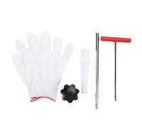 XZXCVN Outil de Changement Rapide de Valve de Pneus, Kit de Remplacement Rapide de Valve de Jante, Acier et ABS - Durable, Facile à Utiliser, Pour Voitures Moto et VTT