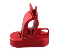 XZXCVN Pince Magnétique pour Chariot, Support en Alliage d'Aluminium, Compatible Anneaux 30-60 - Fixation Puissante, Design Élégant, Usage Polyvalent pour Golf (Rouge)