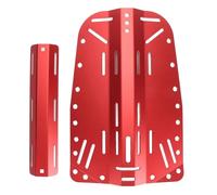XZXCVN Platine de Dos de Plongée Aluminium Léger, Compatible Bouteille Simple et Double, Couleur Argent - Conception Ergonomique, Matériau Durable, pour Plongée Récréative et Aventure (Pourrir)