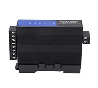 XZXCVN Serveur Série 4 Canaux vers Ethernet RJ45, 6 LED, DC9V - 28V - Transmission/RTU, Protection Inversion, Installation Rail DIN