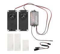 XZXCVN Simulateur de Son de Moteur, Haut - Parleur pour Voiture Télécommandée 1/10, Seconde Génération - Son Réaliste, 10 Modèles Intégrés, Compatible Voiture RC