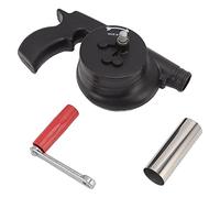 XZXCVN Soufflet à Manivelle pour Barbecue, Ventilateur Portable Léger en ABS - Aide à Allumer le Feu, Pratique pour Camping et Pique - nique