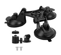 XZXCVN Support de Fixation à Triple Ventouse pour Voiture avec rotule pour Appareil Photo OSMO