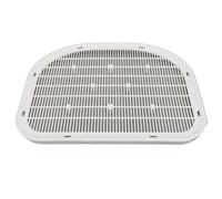 XZXCVN Tapis à Litière pour Chat, Antidérapant Étanche, Litière Résistante et Facile à Nettoyer, 49,5 x 38,9 cm - Capture Efficace des Résidus, Protection Sol, Usage Domestique (Grise)
