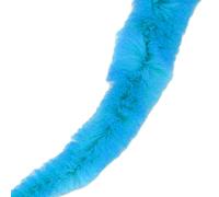 XZXCVN vers de Terre Fuzzy Jouet Enfant 20 Pièces Couleurs Vives Toucher Doux Flexible Interactif Décoration Ludique Amusement 4 Couleurs (Bleu Clair)