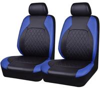 XZYNB 2 Pièces Housses Siège Auto pour Nissan Teana 2013-2014 2015 2016 2017 2018, Housses Siège Avant Imperméables Antidérapantes, Black + Blue