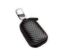 XZYNB éTui CléS Voiture pour Land Rover Range Rover Velar 2017-2025, Portable Cuir Vache Fermeture éClair TéLéCommande éTui CléS Voiture