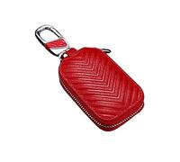 XZYNB éTui CléS Voiture pour Maserati GranTurismo 2007-2014, Portable Cuir Vache Fermeture éClair TéLéCommande éTui CléS Voiture