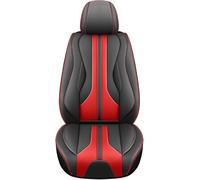 XZYNB Housse Siège Auto pour BMW BMW X5 New Energy 2017-2018, 5-Places Cuir PU Avant Arrière Complète Housse Siège,Imperméable Respirante, Black + Red