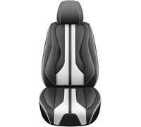XZYNB Housse Siège Auto pour BMW BMW X5 New Energy 2017-2018, 5-Places Cuir PU Avant Arrière Complète Housse Siège,Imperméable Respirante, Black + White