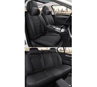 XZYNB Housse Siège Auto pour BYD Han 2020-2021 2022 2023 2024 2025 2026, 5-Places Cuir PU Avant Arrière Complète Housse Siège,Imperméable Respirante,Compatible avec Les Airbags Latéraux,Black