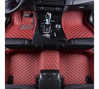 XZYNB Tapis Cuir Couverture Complète pour Toyota Crown Hybrid 2016-2017 2018, Tapis Personnalisés Antidérapants, Accessoires Intérieurs,Claret