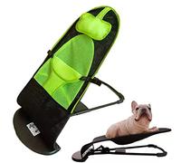 XZZHSM Lit pour Chat, Lits à Bascule Portables pour Chien, Chaise à Bascule pour Chien et Chat, 4 Modes de réglage, Chaise Sauteur pour Animaux de Compagnie avec Housse Amovible et Lavable, Animal