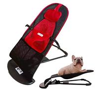 XZZHSM Lit pour Chat, Lits à Bascule Portables pour Chien, Chaise à Bascule pour Chien et Chat, 4 Modes de réglage, Chaise Sauteur pour Animaux de Compagnie avec Housse Amovible et Lavable, Animal