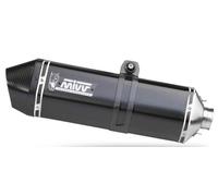 ECHAPPEMENT COMPLET 2X1 MIVV SPEED EDGE ACIER NOIR POUR T-MAX 500 2008-2011