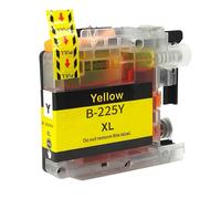 (Y 1PC) Cartouche d'encre LC227 LC225 LC227XL LC255XL, Compatible avec Brother DCP-J4120DW J4420DW J4620DW J4625DW J5620DW J5625DW