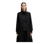 Y-3 - Blouson zippé 3 bandes coupe brute Sport Uniform - Femme - Sweatshirts et sweats à capuche - Noir - Taille: 38 FR
