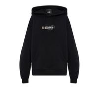 Adidas - Y-3 Brushed Terry GFX Sweat à capuche - Homme - Sweatshirts et sweats à capuche - Noir - Taille: XL