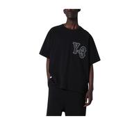 Y-3 - Elite 5 GFX Short Sleeve Tee - Homme - Tops - Noir - Taille: XL