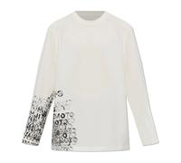Y-3 - GFX Long Sleeve Tee - Homme - Tops - Beige - Taille: M