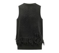 Y-3 - Gilet Boutonné Tricoté 3 Bandes - Femme - Tops - Noir - Taille: 38 FR