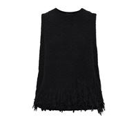 Y-3 - Gilet en maille - Femme - Pulls - Noir - Taille: 42 FR