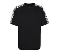 Y-3, Homme, Tops, Noir, Taille: M T-shirt à Manches Courtes 3 Bandes