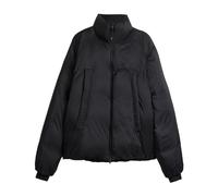 Y-3, Homme, Vestes, Noir, Taille: M Veste Noire En Duvet Avec Fermeture Éclair