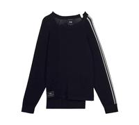 Y-3 - Pull en Maille Logo - Femme - Pulls - Noir - Taille: 44 FR