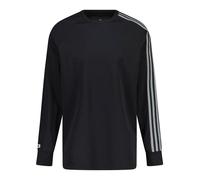 Y-3 - Logo Striped Longsleeve Loose Fit Shirt - Homme - Tops - Noir - Taille: S