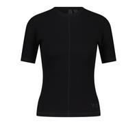 Y-3 - Logo T-Shirt Coton Coupe Slim - Femme - Tops - Noir - Taille: 38 FR