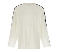 Adidas, Homme, Tops, Blanc, Taille: XL Long Sleeve Tee 3-Stripes