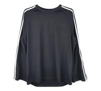 Y-3 - Long Sleeve Tee 3-Stripes - Homme - Tops - Noir - Taille: S