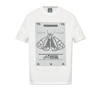 Y-3 - Nbhd Graphic Tee - unisex - Tops - Blanc - Taille: XL