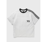 Y-3 PADDED SHORT SLEEVE TEE 3-STRIPES men Jerseys white taille: S