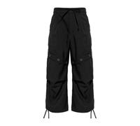 Y-3 - Pantalon large - Femme - Pantalons - Noir - Taille: 38 FR